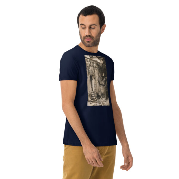 Camiseta justa com modelagem reta masculina Portal da Bahia