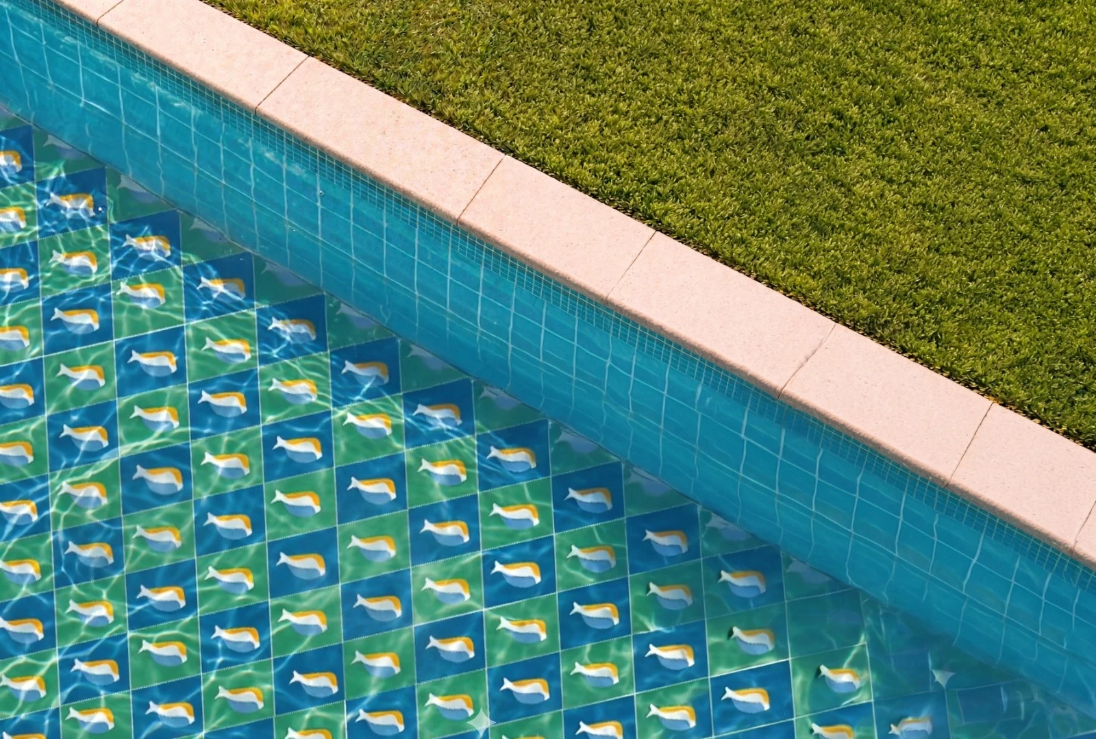 peixe-piscina